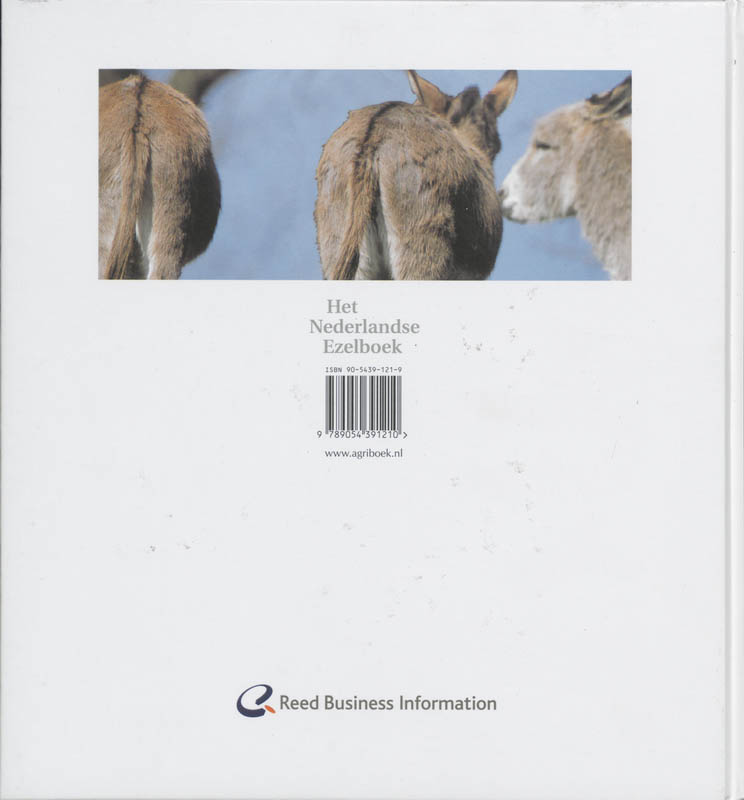 Achterkant van Het Nederlandse Ezelboek