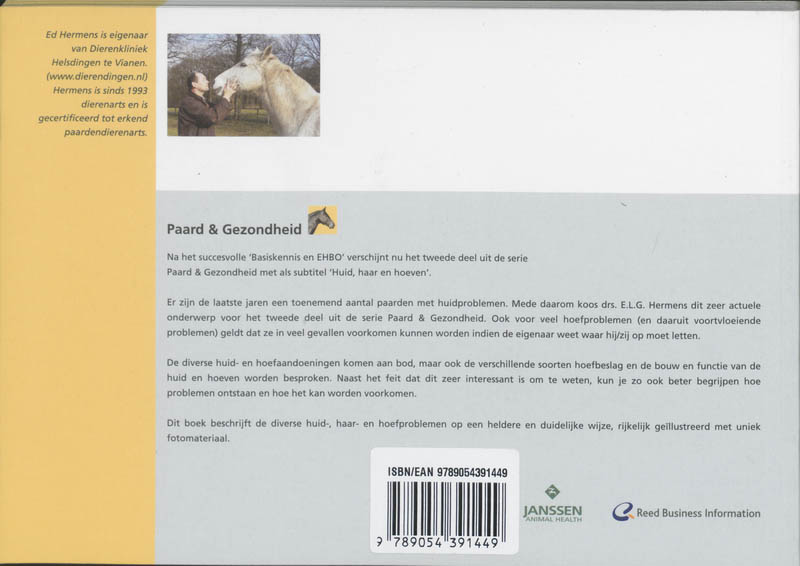 Achterkant van 2 Huid, haar en hoeven