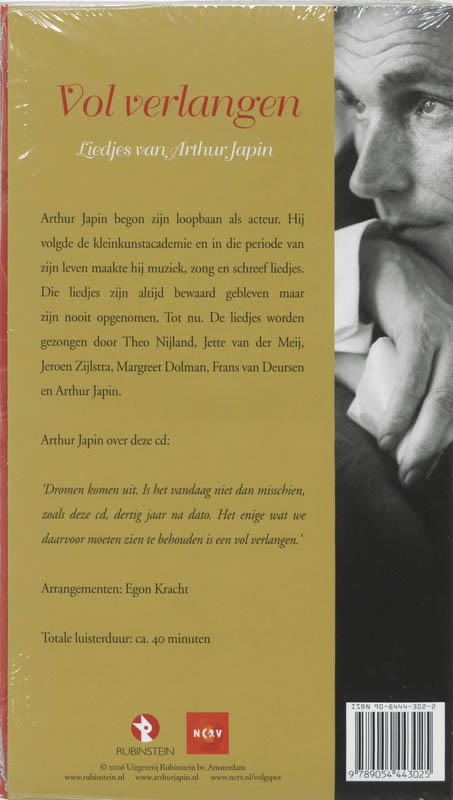 Achterkant van Vol verlangen