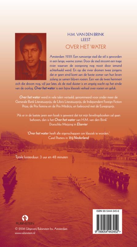 Achterkant van Over het water 4 cd's