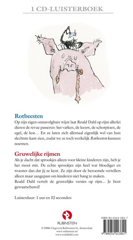 Achterkant van Rotbeesten