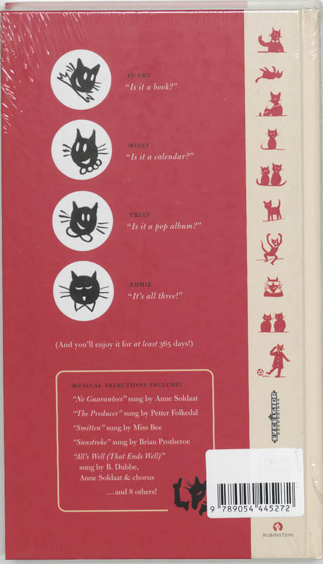 Achterkant van The Cat-a-Day tales