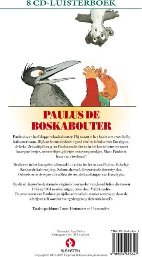 Achterkant van Het grote luisterboek van Paulus de Boskabouter