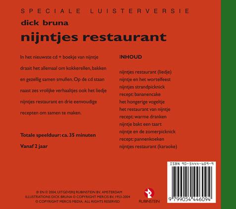 Achterkant van Nijntjes restaurant