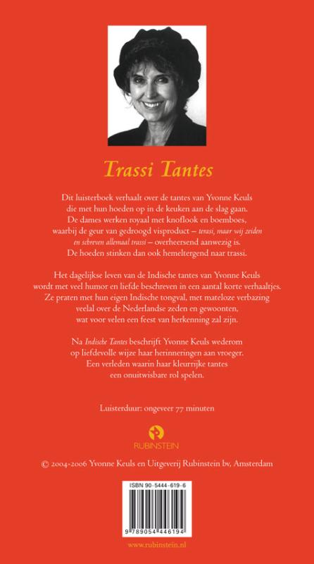 Achterkant van Trassi tantes