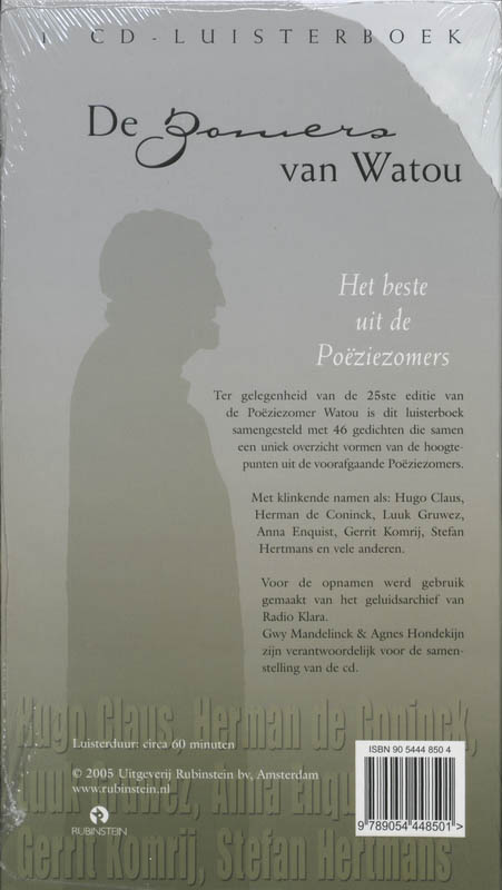 Achterkant van De Zomers van Watou