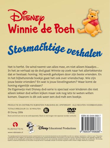 Achterkant van Disney's Winnie de Pooh