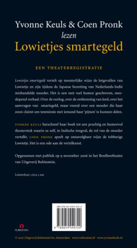 Achterkant van Lowietjes Smartegeld 2 CD'S