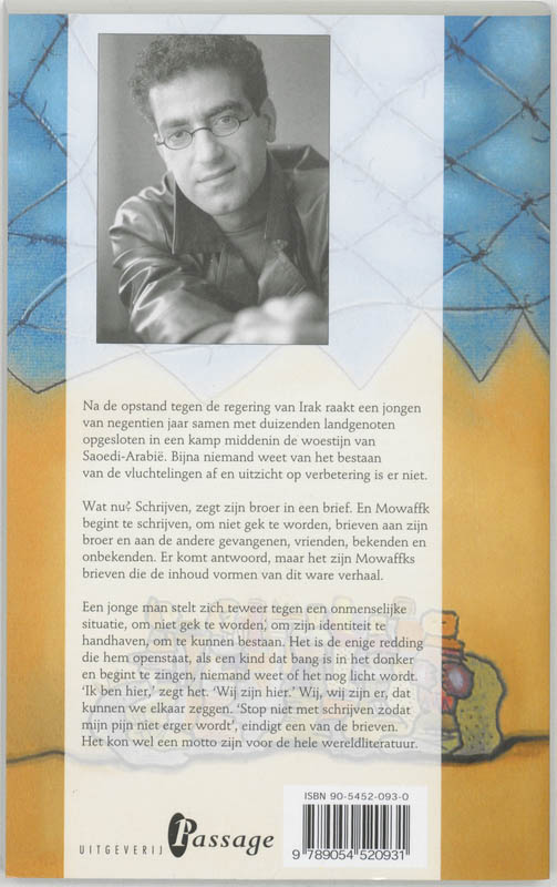 Achterkant van Stemmen onder de zon