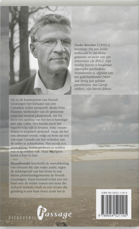Achterkant van Strandvondst
