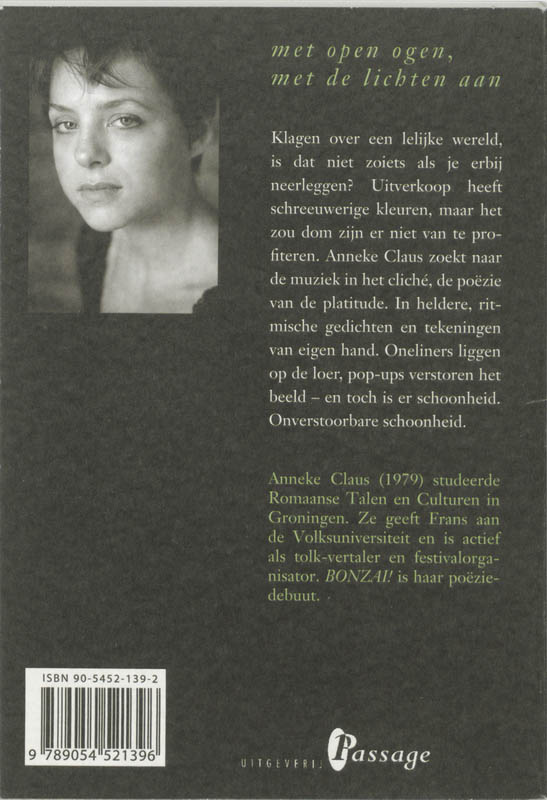 Achterkant van Bonzai!