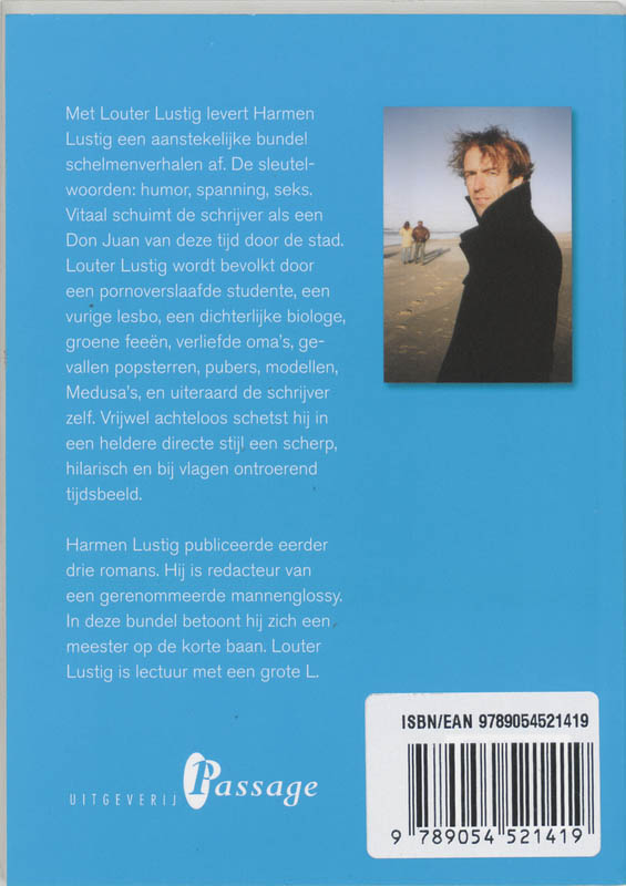Achterkant van Louter Lustig