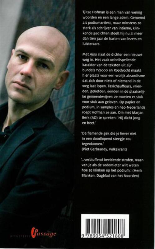 Achterkant van Ajaa