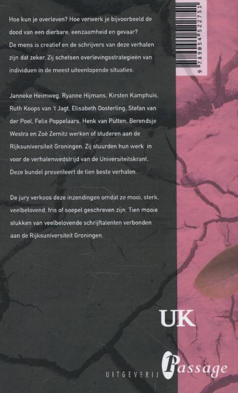 Achterkant van Overleven