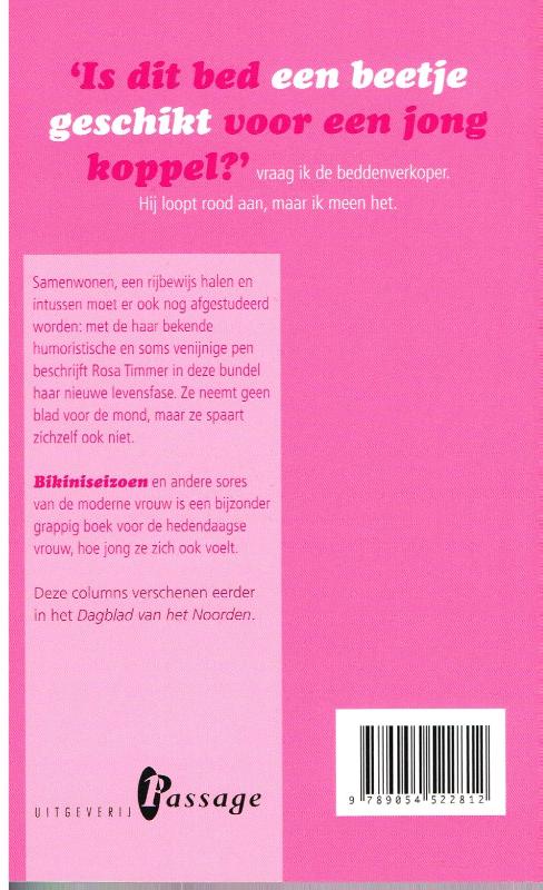 Achterkant van Bikiniseizoen