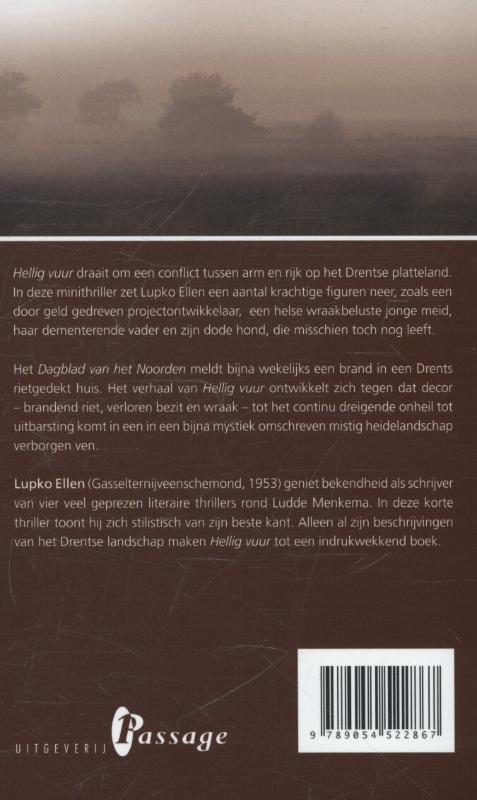 Achterkant van Hellig vuur