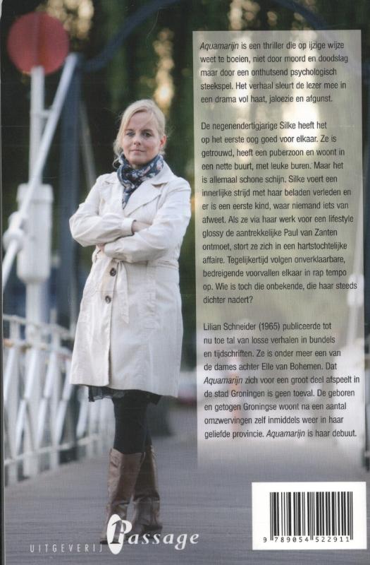 Achterkant van Aquamarijn