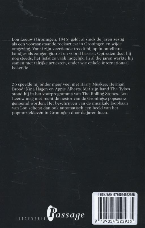 Achterkant van Lou Leeuw