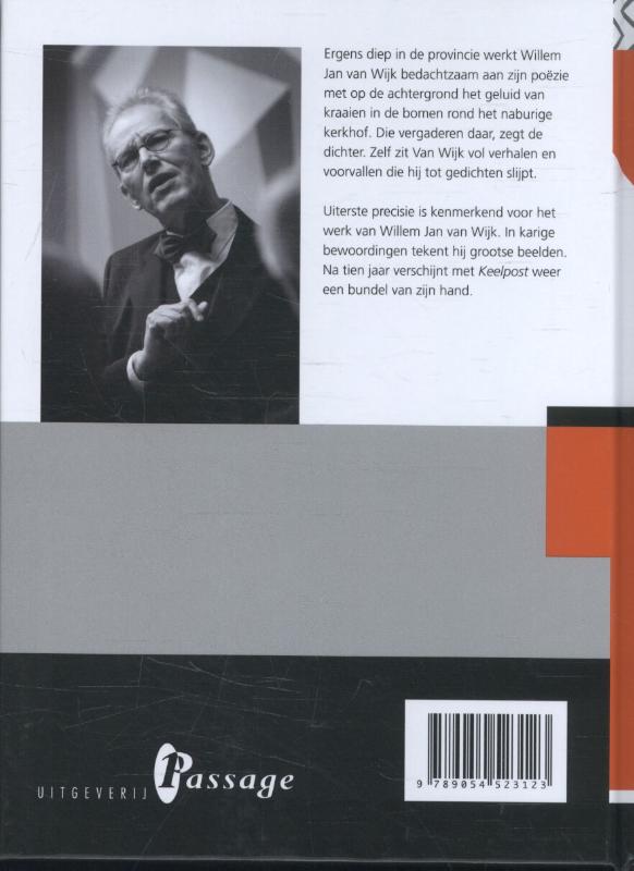 Achterkant van Keelpost