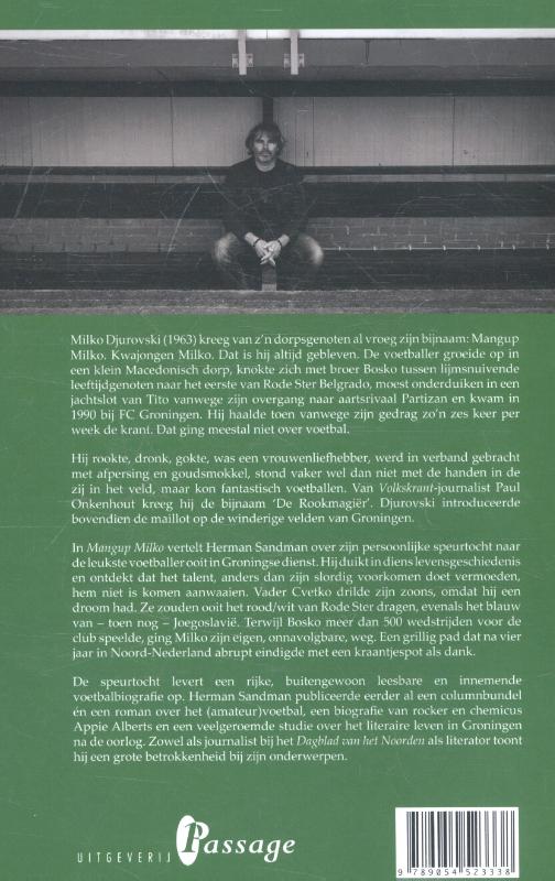 Achterkant van Mangup Milko