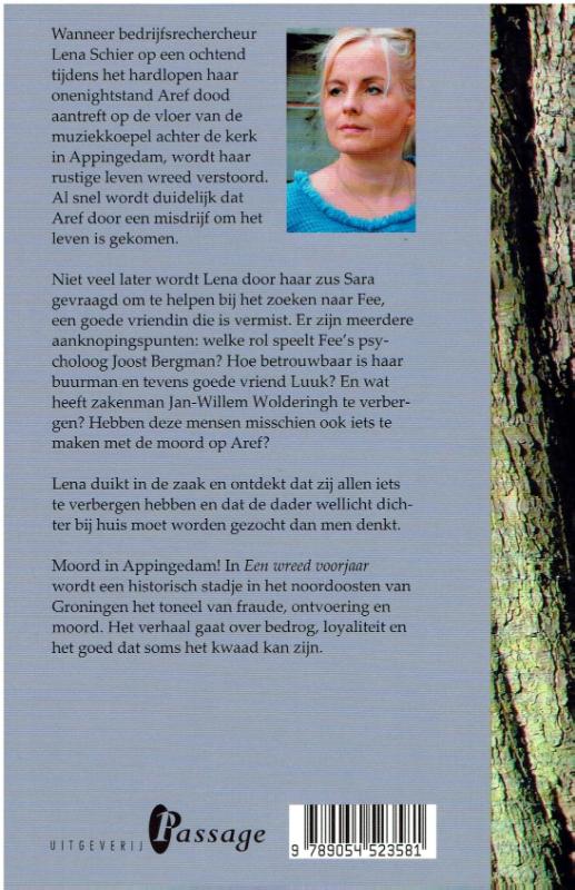 Achterkant van Een wreed voorjaar