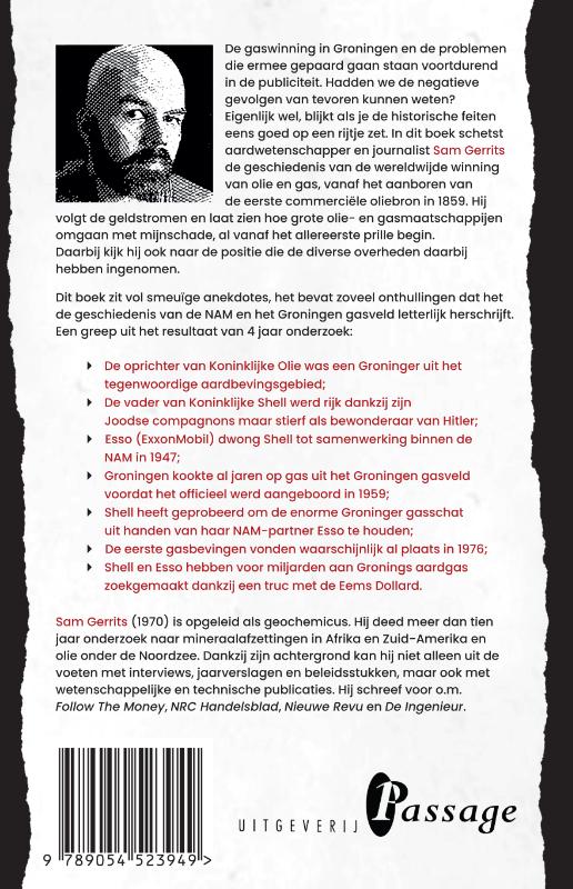 Achterkant van De aarde en het gas