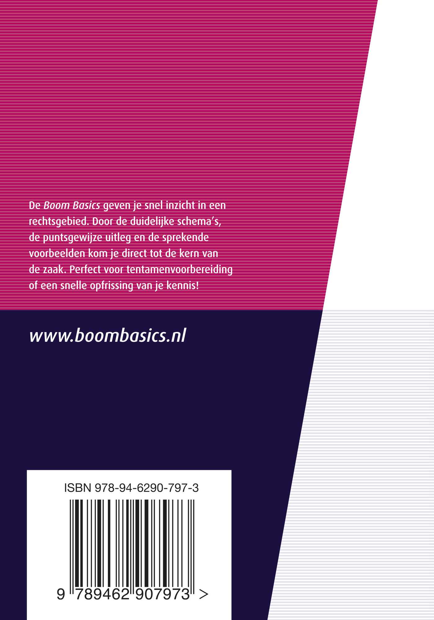 Achterkant van Boom Basics Erfrecht en schenking