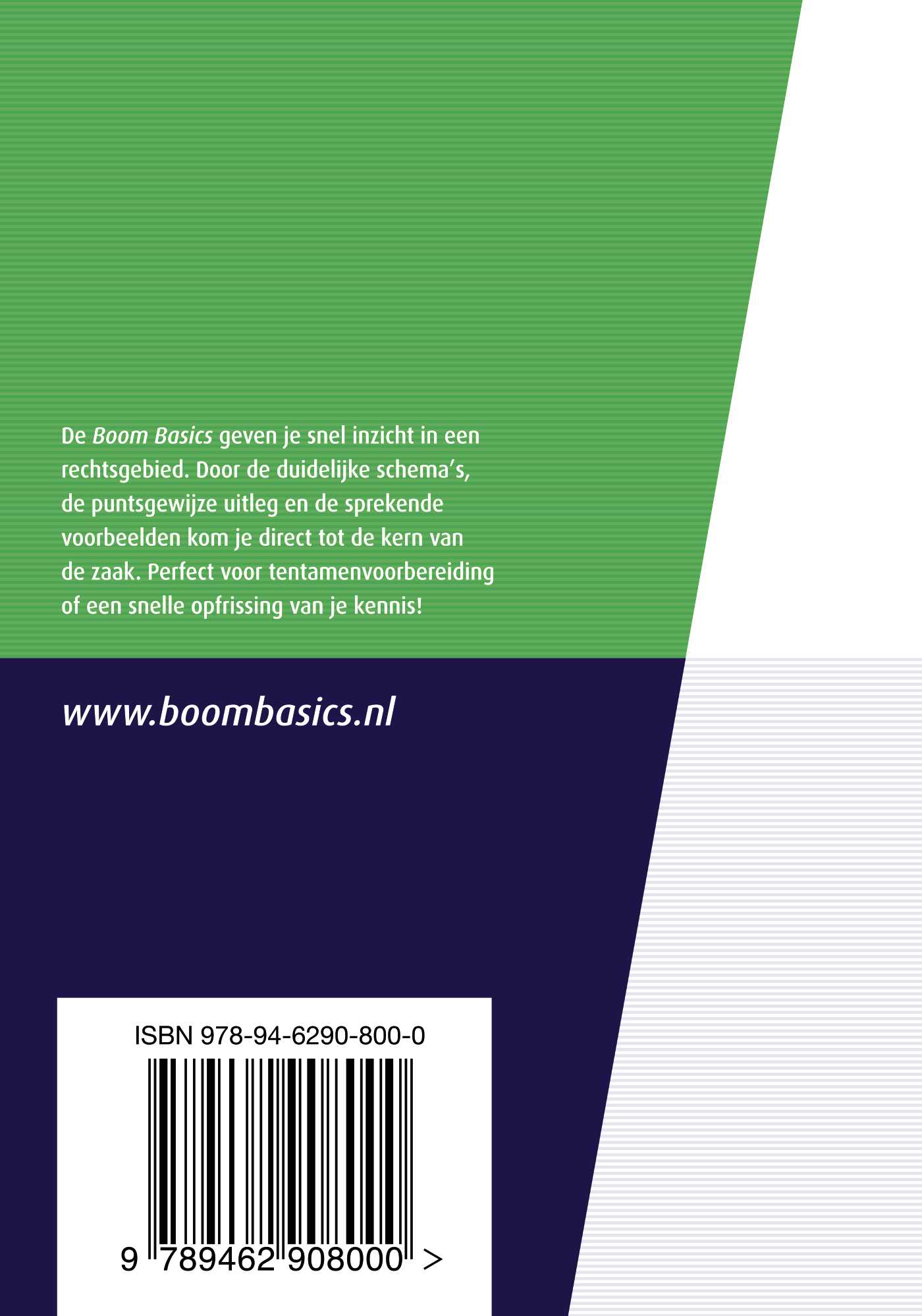 Achterkant van Boom Basics Personen- en familierecht