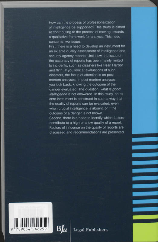Achterkant van Dutch Intelligence