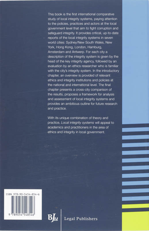 Achterkant van Local integrity systems