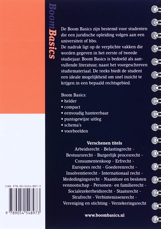 Achterkant van Socialezekerheidsrecht