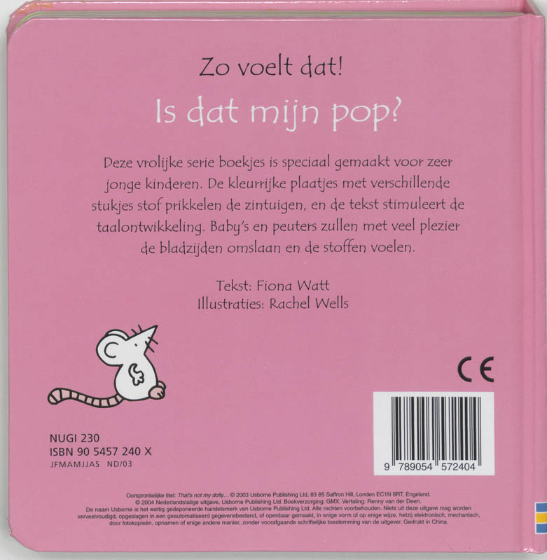 Achterkant van Is dat mijn pop?
