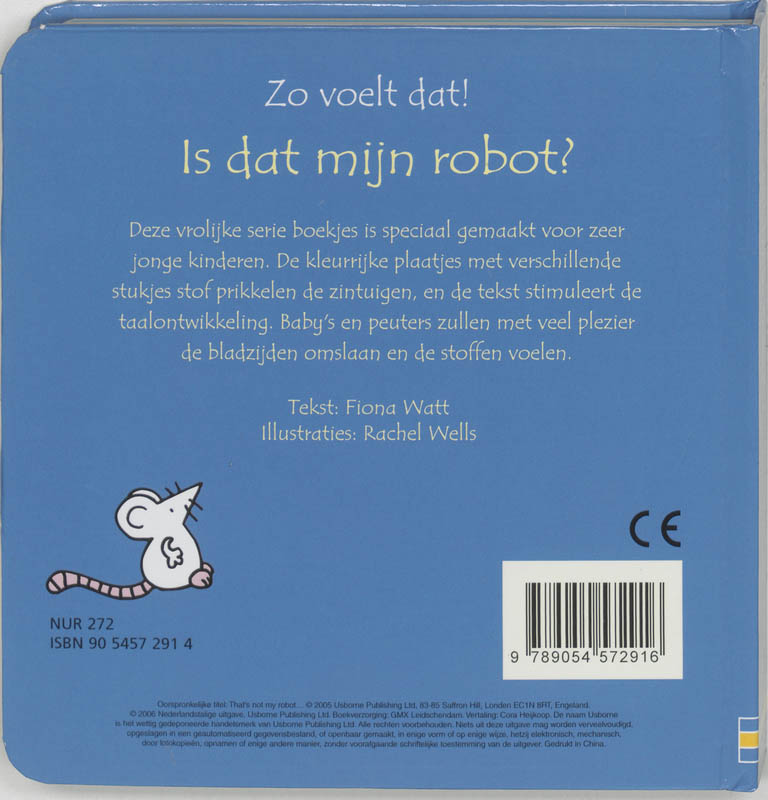 Achterkant van Is dat mijn robot?