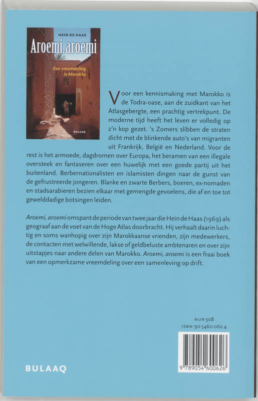 Achterkant van Aroemi, aroemi