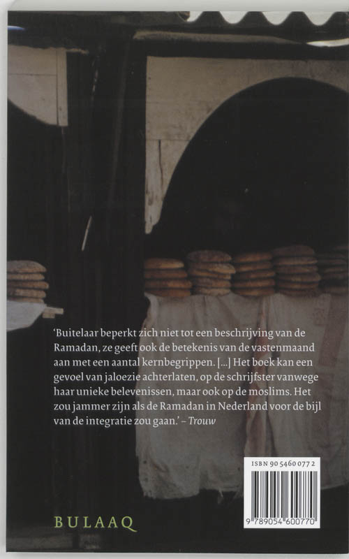 Achterkant van Ramadan