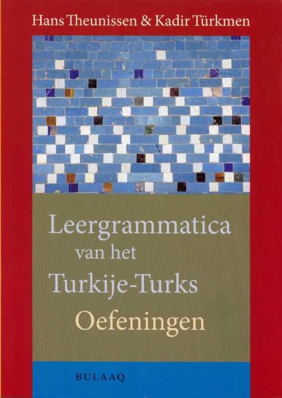 Achterkant van Leergrammatica van het Turkije-Turks set