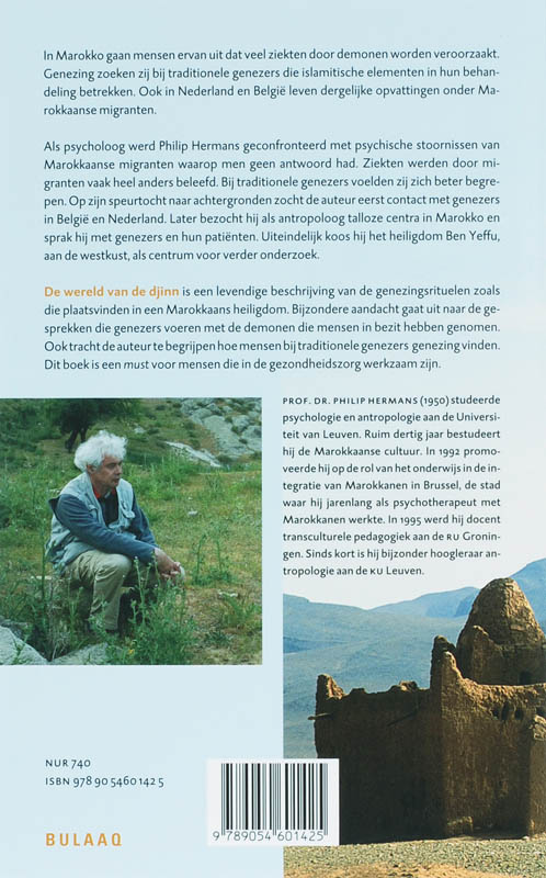 Achterkant van De wereld van de Djinn