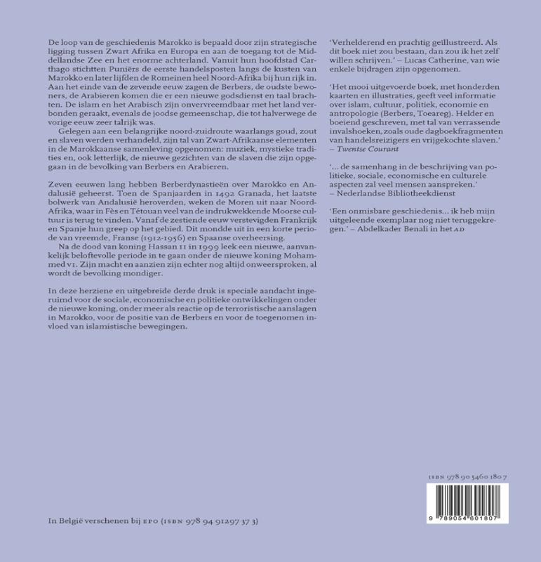Achterkant van Geschiedenis van Marokko