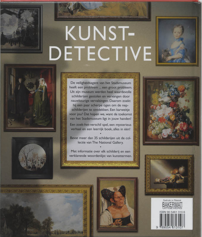 Achterkant van Kunstdetective