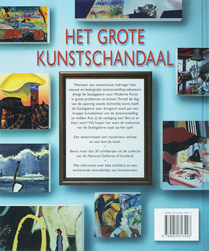 Achterkant van Het grote kunstschandaal