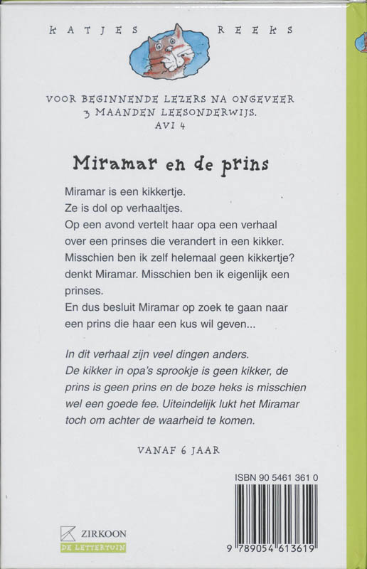Achterkant van Miramar en de prins