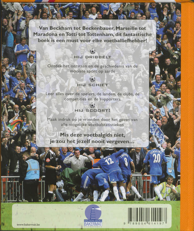 Achterkant van Voetbal 10