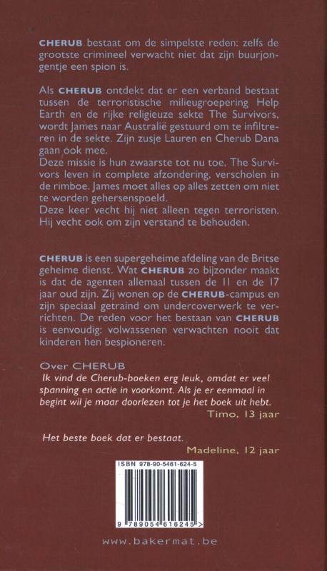 Achterkant van Hemelse waanzin