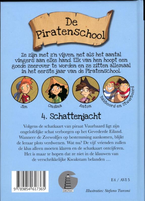 Achterkant van Deel 4