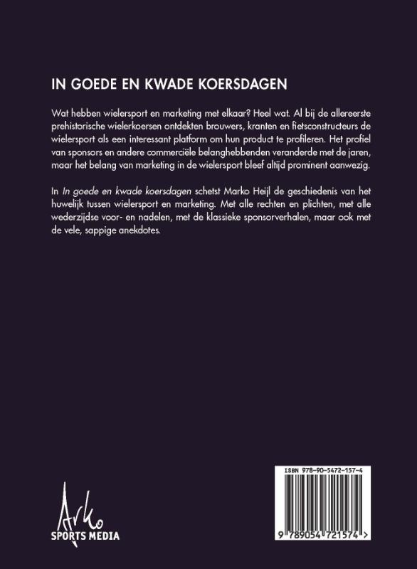 Achterkant van In goede en kwade koersdagen