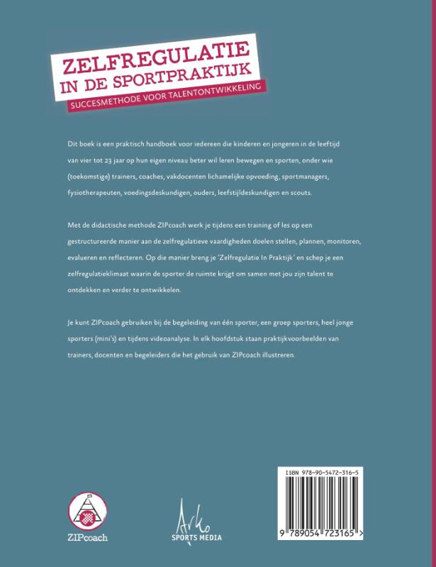 Achterkant van Zelfregulatie in de sportpraktijk