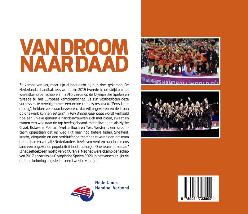 Achterkant van Van droom naar daad