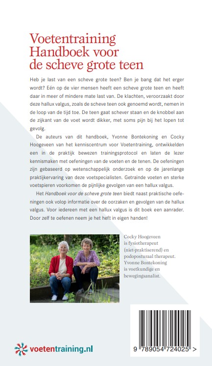 Achterkant van Voetentraining