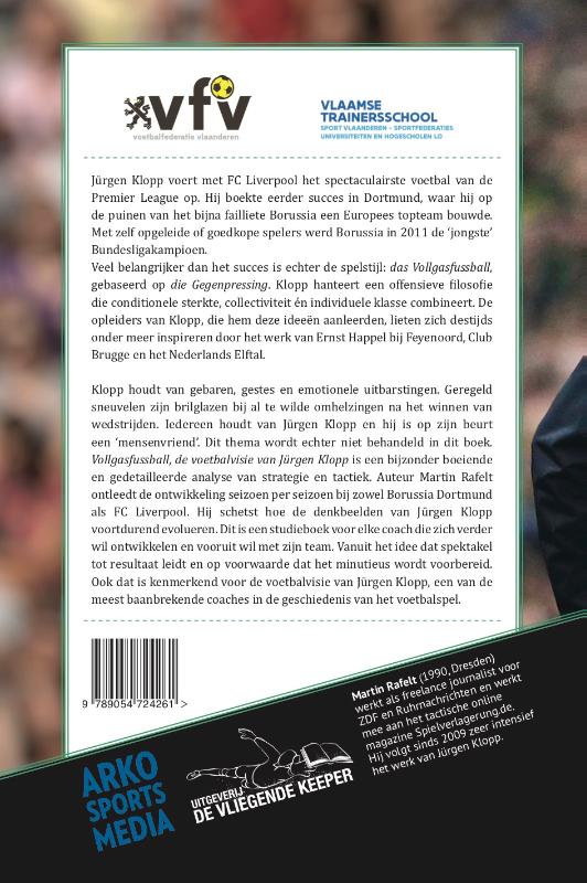 Achterkant van Vollgasfussball