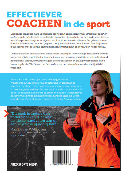 Achterkant van Effectiever coachen in de sport